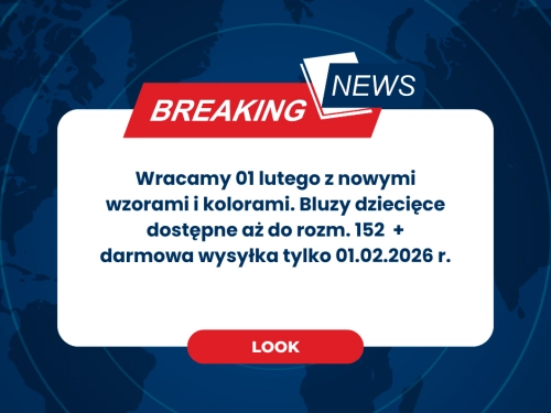 Wracamy 01 lutego 2026 r. Wracamy 01 lutego 2026 r.